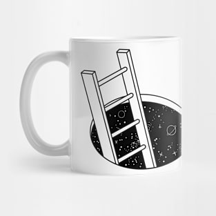 Space stairway Mug